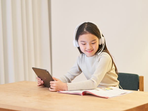 オンラインレッスンのシーン