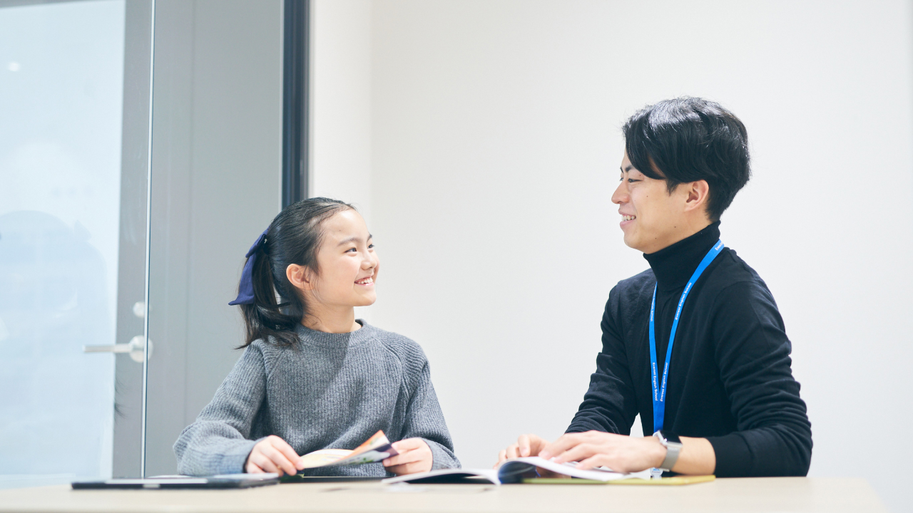 コーチングも個別で生徒の悩みに寄り添います